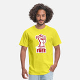 Freedom Movement Tee – Unity Hand Sign Against Rac