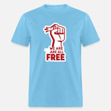 Freedom Movement Tee – Unity Hand Sign Against Rac