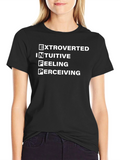 INFP Personality Black T-Shirt