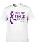 Pancreatic Cancer Awareness Ribbon T-Shirt