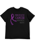 Pancreatic Cancer Awareness Ribbon T-Shirt