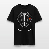 Funny Video Game Tuxedo Geek Arcade Tee Gift For G