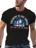 Chemistry is Like Cooking T-Shirt - Funny Science Tee