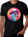 Cool Flamingo T-Shirt - Tropical Style