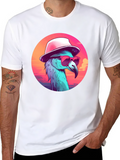 Cool Flamingo T-Shirt - Tropical Style