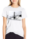 Golden Gate Bridge Graphic Tee - Black