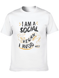 Social Vegan Humor T-Shirt