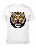 Roaring Tiger Graphic Tee - Bold Black T-Shirt