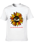 Sunflower Sea Turtle Lover T-Shirt