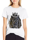 Abstract Art Black Tee