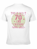 Awesome 70th Birthday T-Shirt Gift