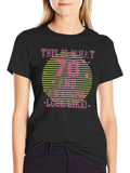 Awesome 70th Birthday T-Shirt Gift