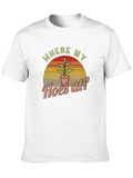 Where My Hoes At? Mens Graphic Tee