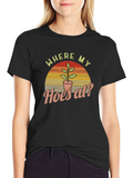 Where My Hoes At? Mens Graphic Tee