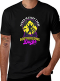Bodybuilding Divas Graphic Tee - Power in Every Curve