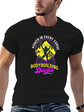 Bodybuilding Divas Graphic Tee - Power in Every Curve