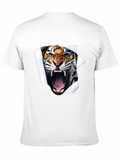 Roaring Tiger Graphic T-Shirt - Black