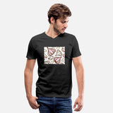 garlic seamless pattern