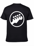 Bass Guitar Headstock Graphic Tee