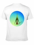 Modern Geometric Tree Graphic Tee