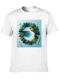 Tropical Island Tee - Artistic Beach Scene