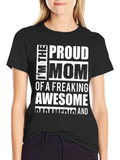 Proud Mom of an Awesome Paramedic T-Shirt
