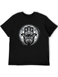 Hamsa Hand Graphic Tee - Eye Protection