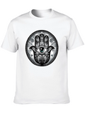 Hamsa Hand Graphic Tee - Eye Protection