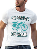 Go Gravel T-Shirt - Cycling Adventure Tee