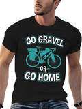 Go Gravel T-Shirt - Cycling Adventure Tee