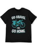 Go Gravel T-Shirt - Cycling Adventure Tee