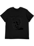 The Exploited Punk Skull Black Graphic Tee