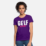 Golfing Girl Joke Golf Golfer Girls Par Club