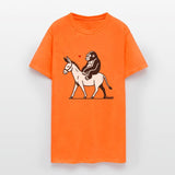 Gorilla Riding Donkey with Heart