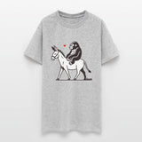 Gorilla Riding Donkey with Heart