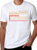 Pacific Ocean Design Mens Black T-Shirt