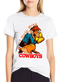 I Only Kiss Cowboys Graphic Tee - Western Style