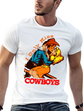 I Only Kiss Cowboys Graphic Tee - Western Style