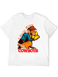 I Only Kiss Cowboys Graphic Tee - Western Style