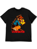 I Only Kiss Cowboys Graphic Tee - Western Style