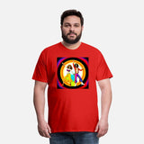 Groovy Hippie Couple Dance