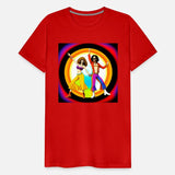 Groovy Hippie Couple Dance