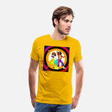 Groovy Hippie Couple Dance