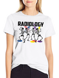 Radiology Skeletons Black T-Shirt