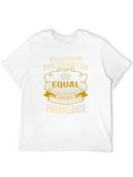 All Women Created Equal Paramedic T-Shirt