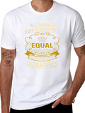 All Women Created Equal Paramedic T-Shirt