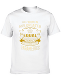 All Women Created Equal Paramedic T-Shirt