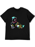 Mens Graphic T-Shirt - Trumpet Player Design