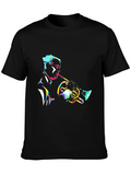 Mens Graphic T-Shirt - Trumpet Player Design