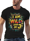 Wild and 3 Birthday T-Shirt